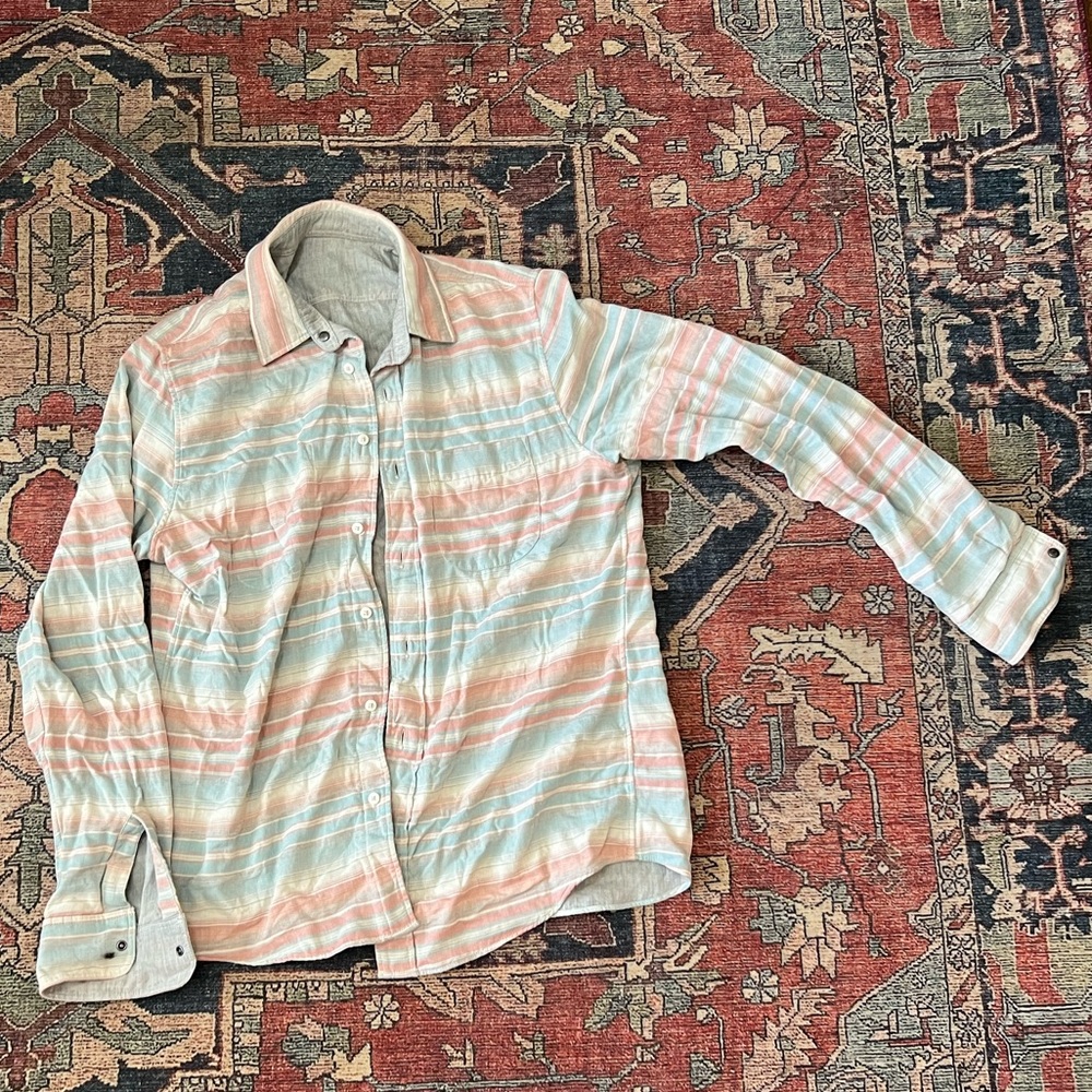NWOT Fatherly Reversible Button Down
